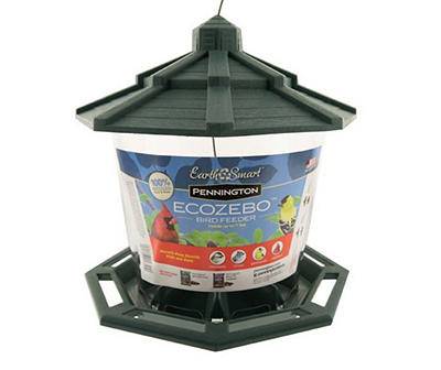 Pennington Earth Smart Ecozebo Bird Feeder 7 Pounds, Green