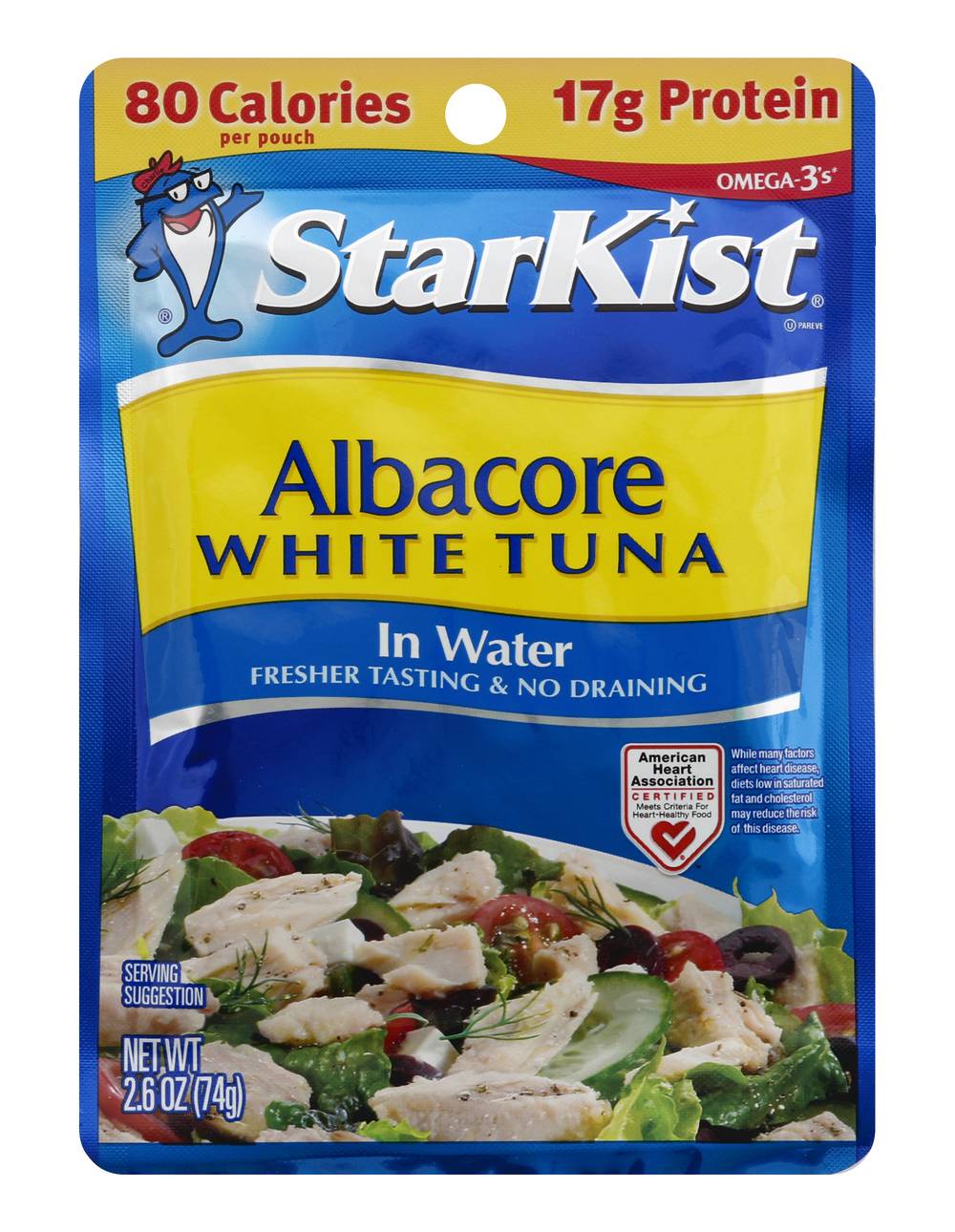 StarKist Albacore White Tuna in Water (2.6 oz)