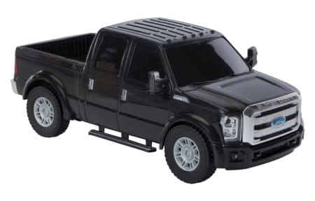 Ford F-350® Super Duty Platinum 1:24 Licensed Friction Car Ford Black