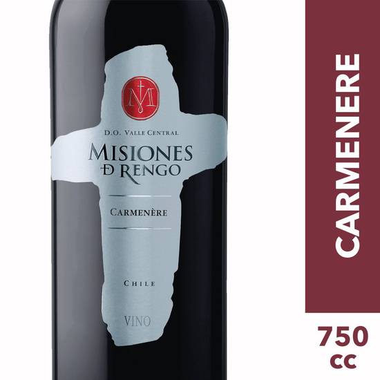 Misiones de rengo vino carmenere varietal (botella 750 ml)