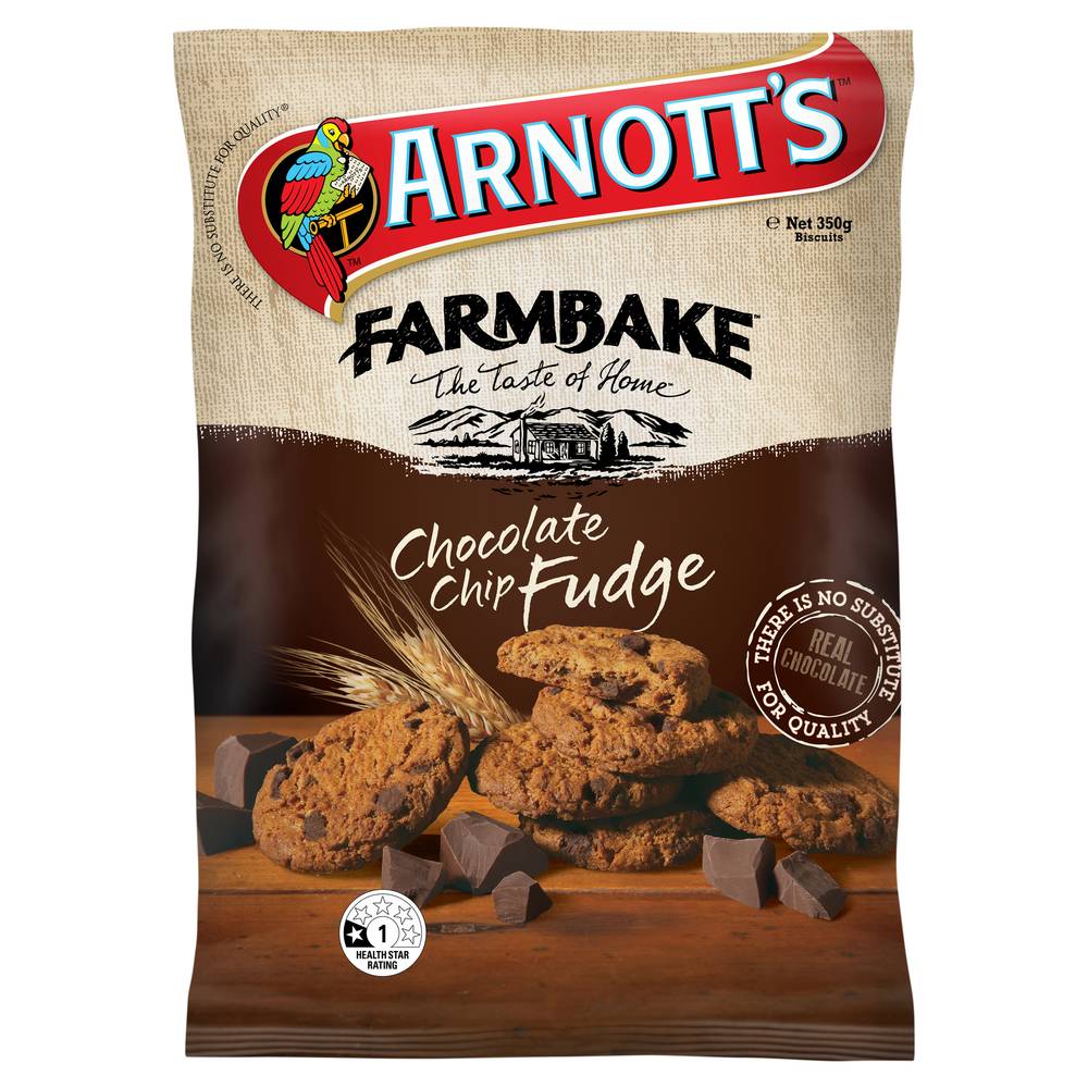 Arnott's Arnotts Farmbake Choc Chip Fudge Delivery Near Me Order Online Uber Eats