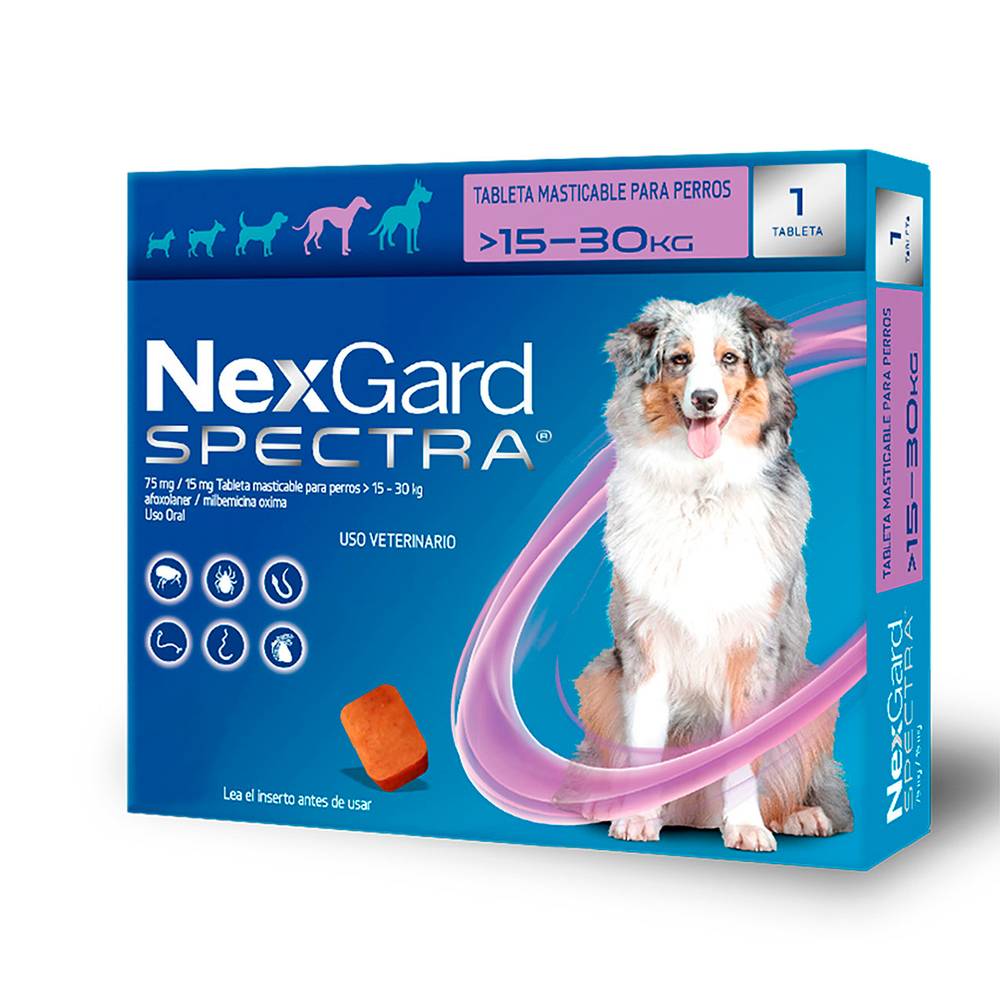 NexGard · Desparasitante para perro spectra, G