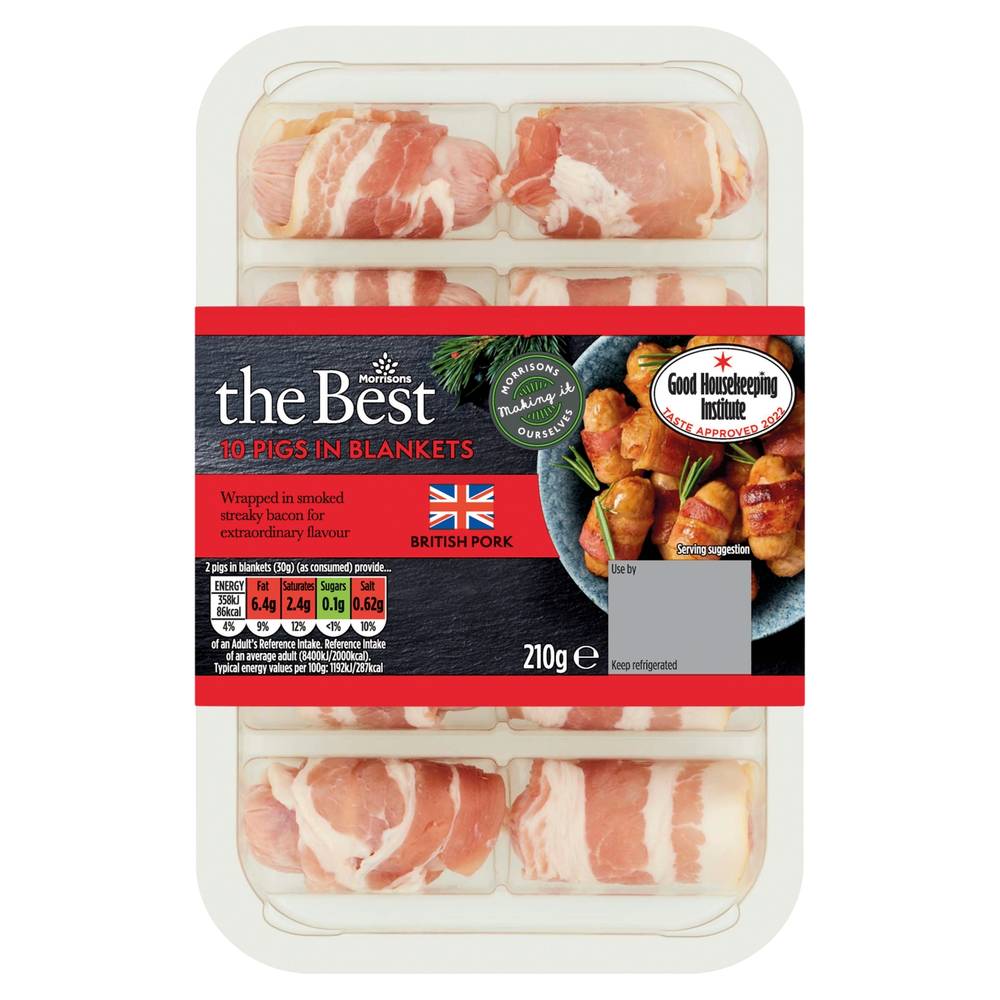 Morrisons The Best Pigs in Blankets (10 pack)