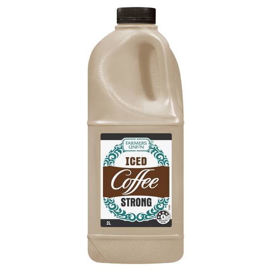 Farmers Union Strong Iced Coffee Flavoured Milk 2L