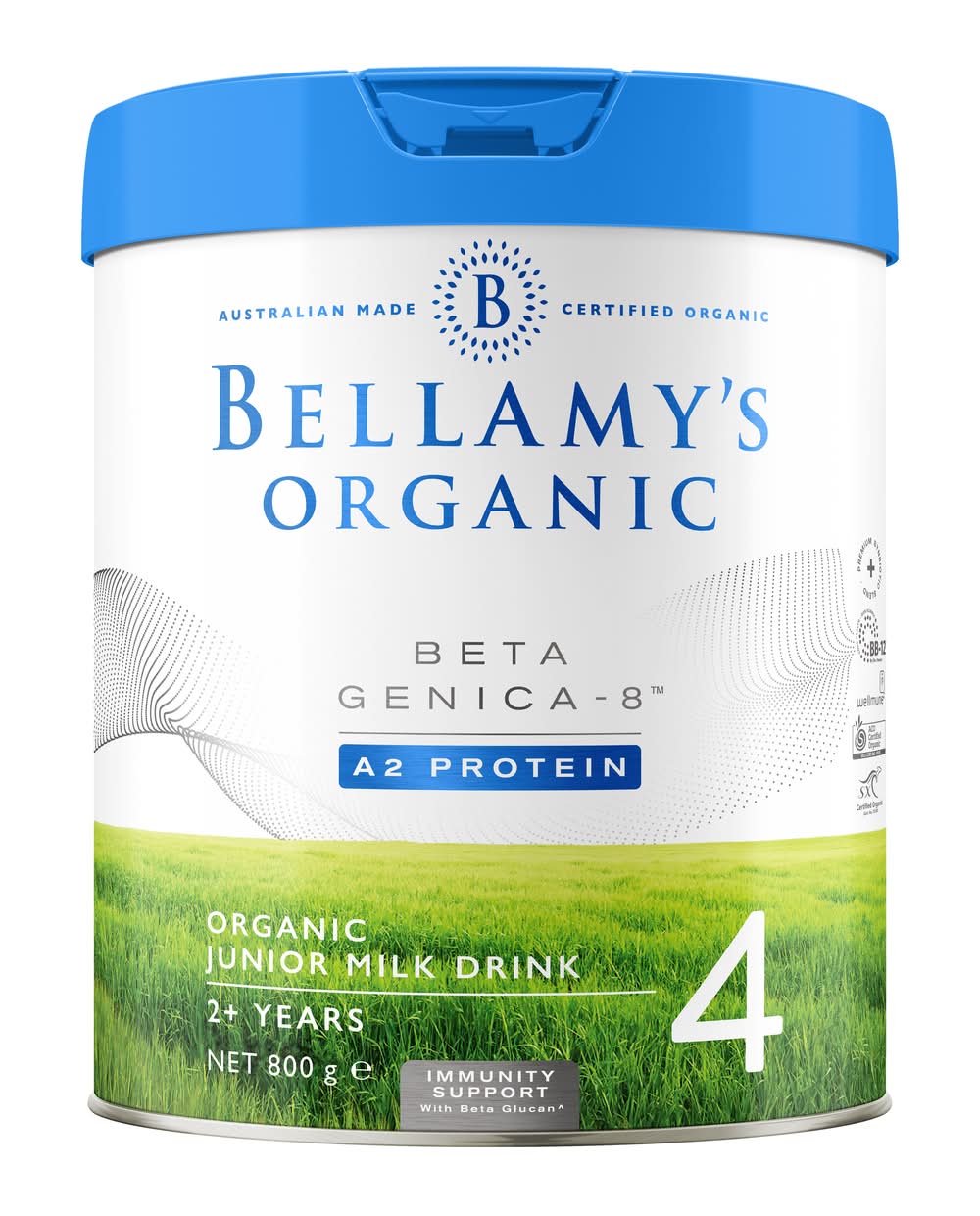 Bellamy's ベラミーズ オーガニック ベータジェニカ S1-Mydeen Bellamy's Organic Beta Genica 8 Organic Junior Milk Drink Delivery