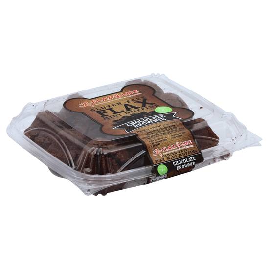Flax4life Gluten-Free Flax Chocolate Brownie Mini Muffins (14 oz)