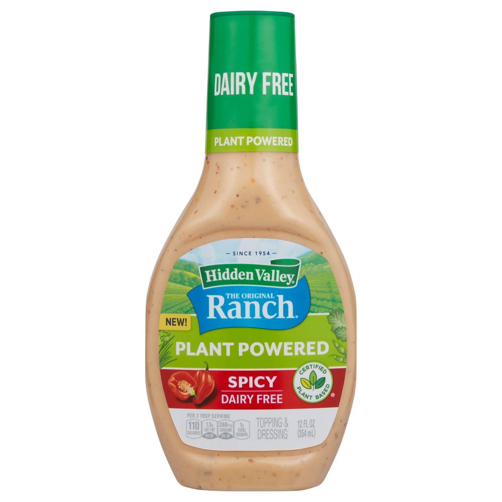 Hidden Valley the Original Ranch Plant Powered Spicy Topping & Dressing