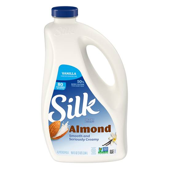 Silk Vanilla Almond Milk (96 fl oz)