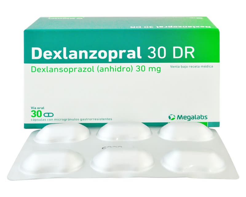 DEXLANZOPRAL DR CAP GASTRO 30MG CAJ*30