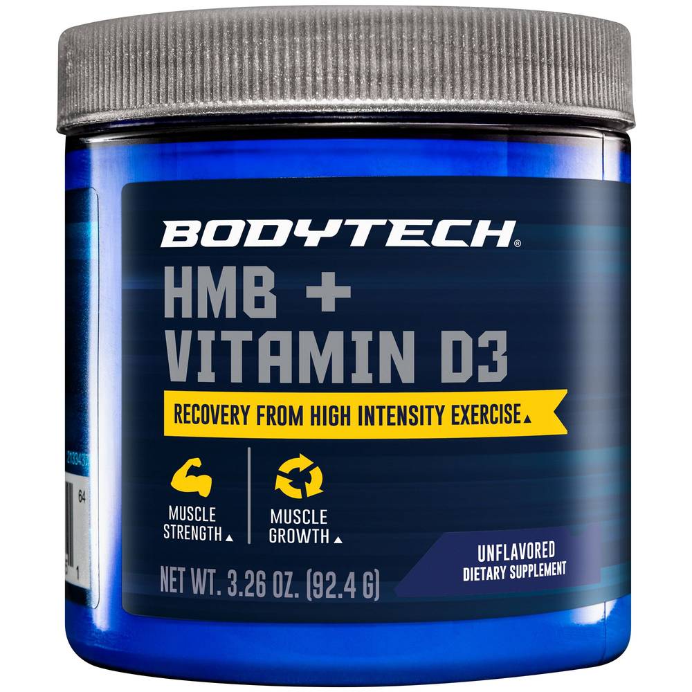 Hmb & Vitamin D3 - Unflavored(3.26 Ounces Powder)