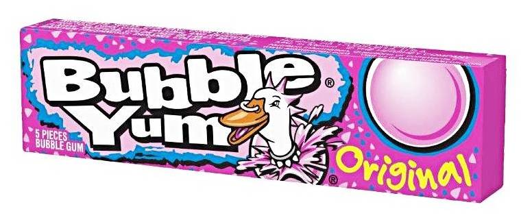 Bubble Yum original Bubble Gum 5 Pcs