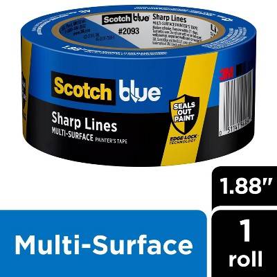 3M Scotch Blue Pro Sharp Advanced Multi Surface Painter's Tape, 1.88 in x 60 yd