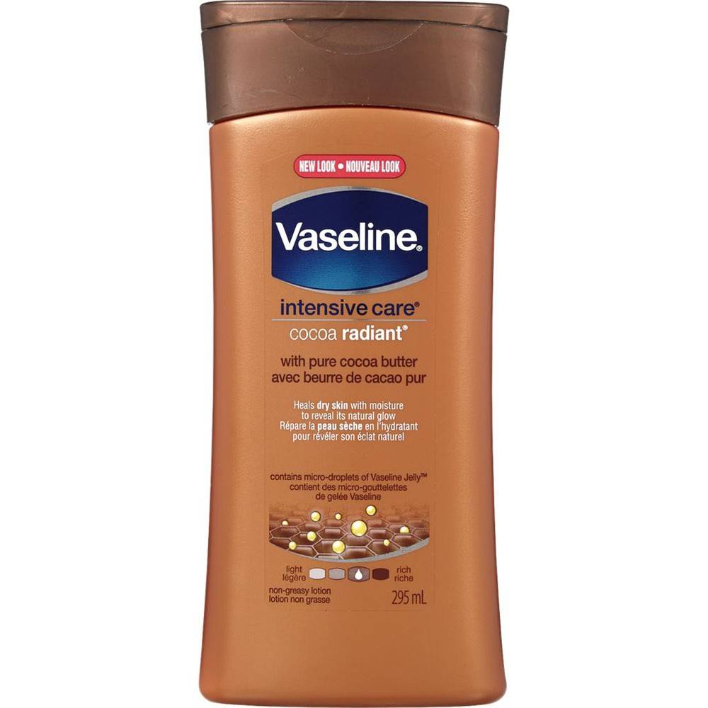 Vaseline hydratation totale au beurre de cacao pur (295ml) - total moisture cocoa radiant (295 ml)