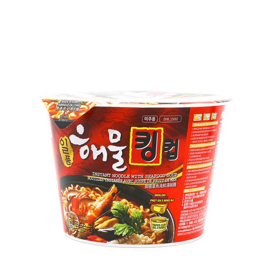 King Cup Noodle Seafood Flavor