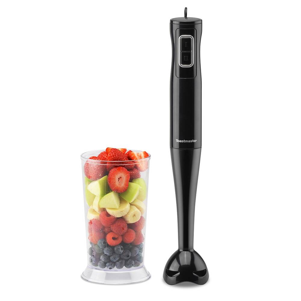 Toastmaster Immersion Hand Blender Mixer, Black