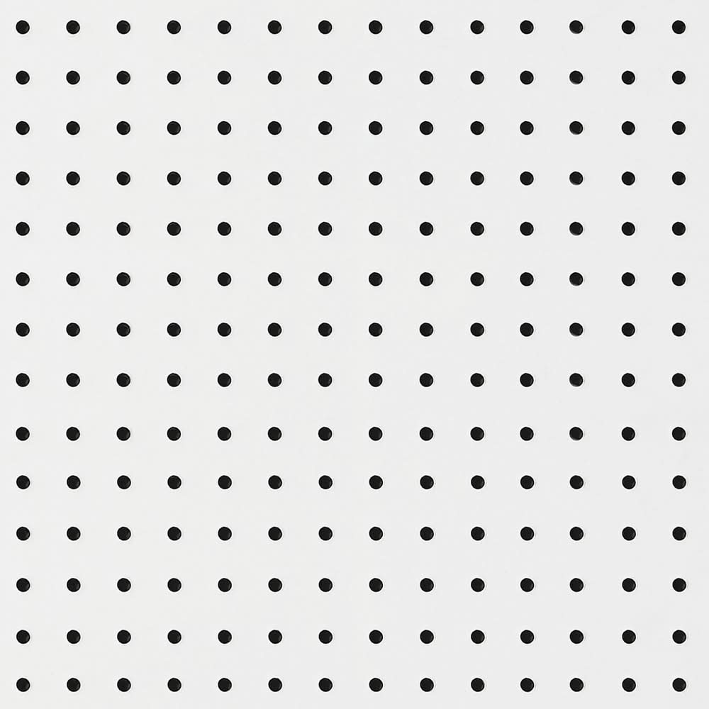Hardboard Pegboard in White 47.75-in W x 95.75-in H
