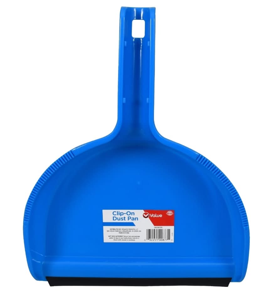 Value Clip on Dust Pan