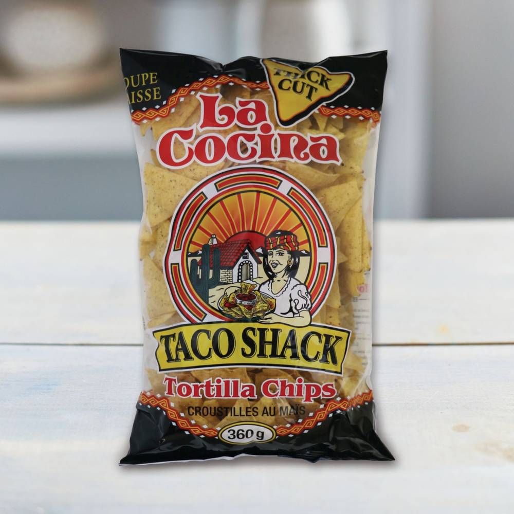 M&M Food Market · La Cocina Taco Shack Thick Cut Chips (360g)