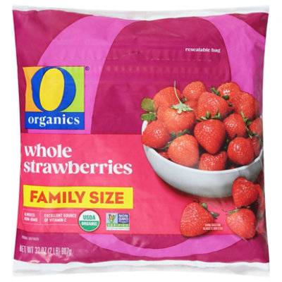 O Organics Whole Strawberries Family Size (32 oz)