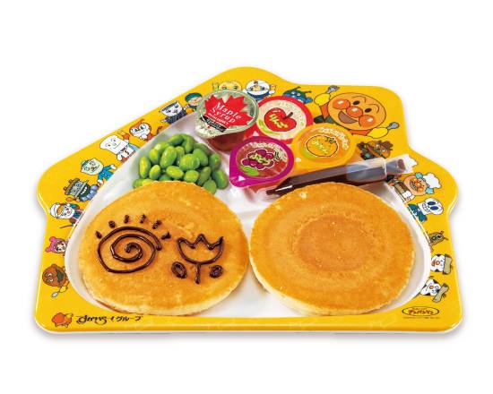 キッズパンケーキ Kids Pancake Plate