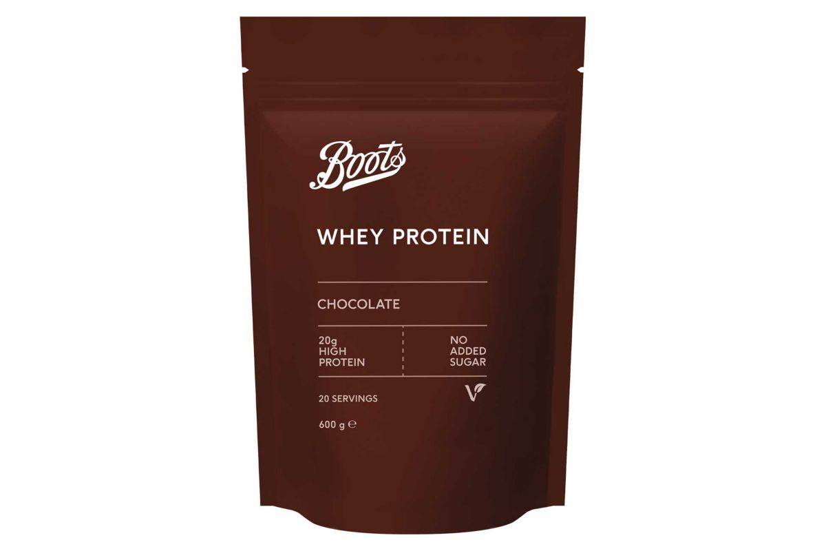 Boots Whey Protein Chocolate Flavour, 600g