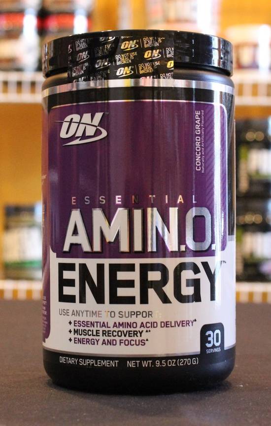 Optimum Nutrition Essential Amino Energy Powder Concord Grape (9.5 oz)