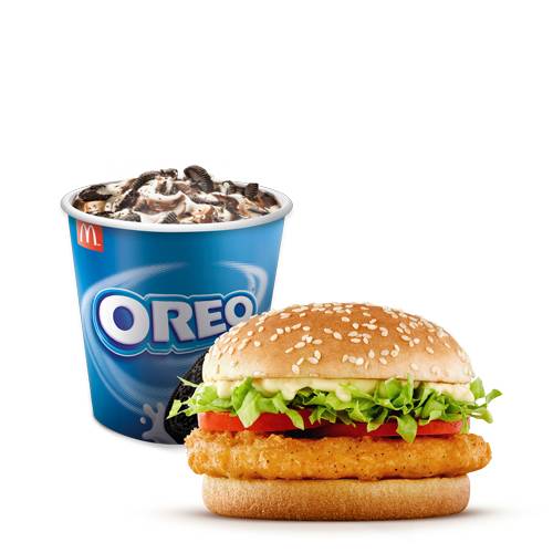 McPollo Deluxe + McFlurry Oreo