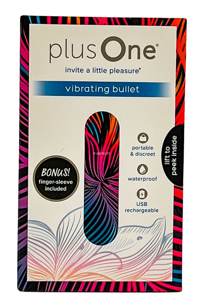 plus one vibrating bullet how to use plusOne vibrating super bullet main image 0