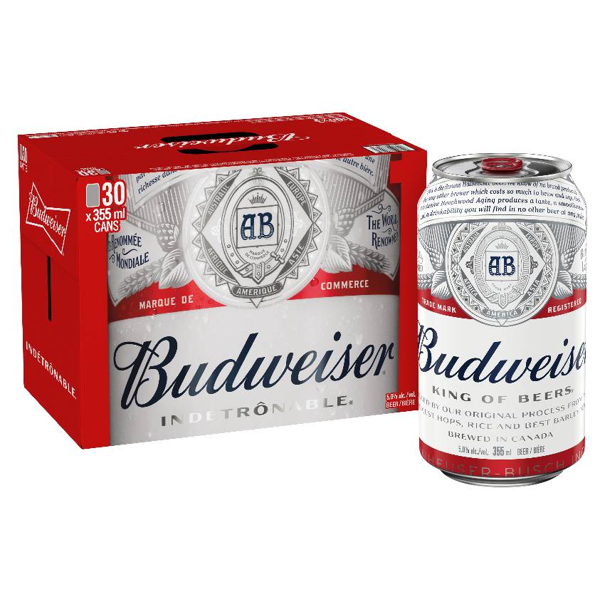 Budweiser  (30 Cans, 355ml)