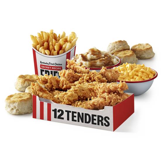 Order 12 pc. Tenders Meal with 6 FREE Cookies food online from Kfc store, Fresno on bringmethat.com