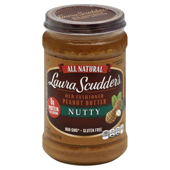 Laura Scudder's Old Fashioned Nutty Peanut Butter