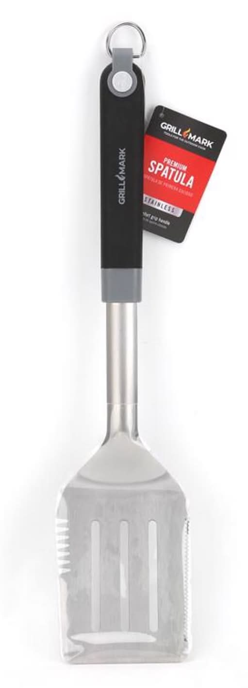 Grill Mark Stainless Steel Black/Silver Grill Spatula 1 Pk