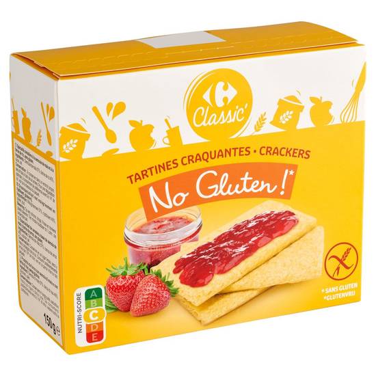 Carrefour Classic'' Crackers 150 g