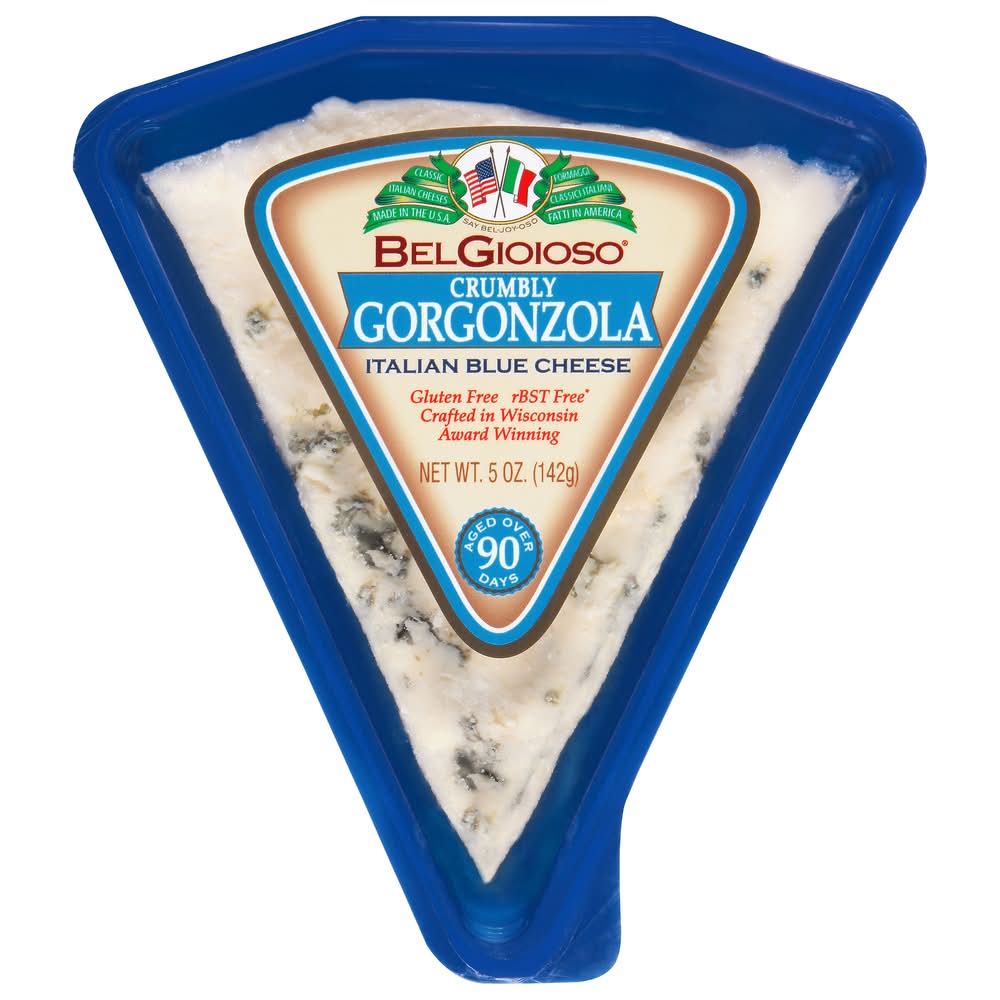 BelGioioso Crumbly Gorgonzola Italian Blue Cheese Aged Days (5 oz)
