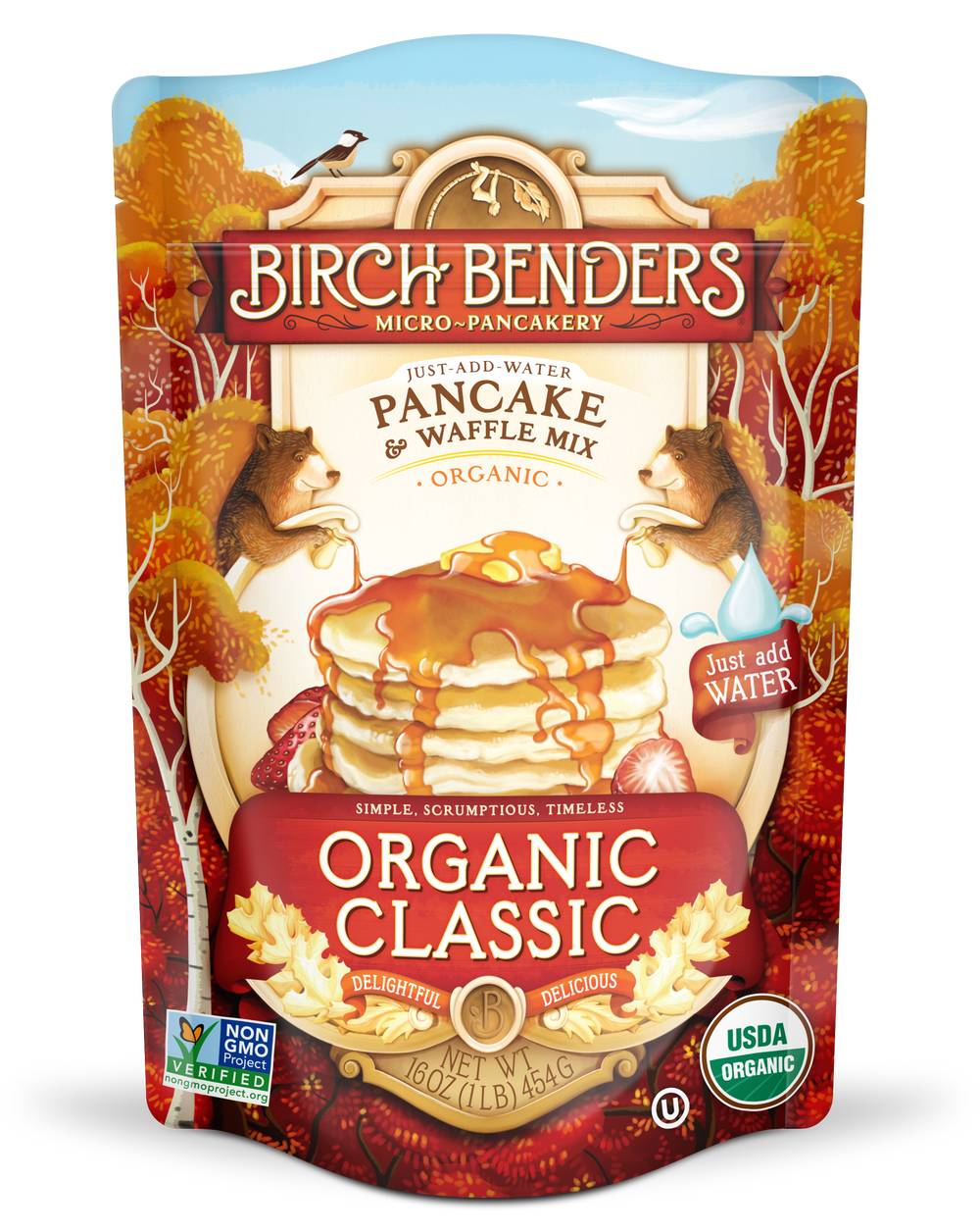 Birch Benders Organic Classic Pancake & Waffle Mix (16 oz)