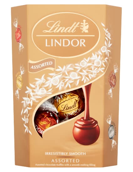 Lindt Lindor Assorted Chocolate Truffles Box (200g)