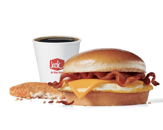 Bacon Breakfast Jack®  Combo