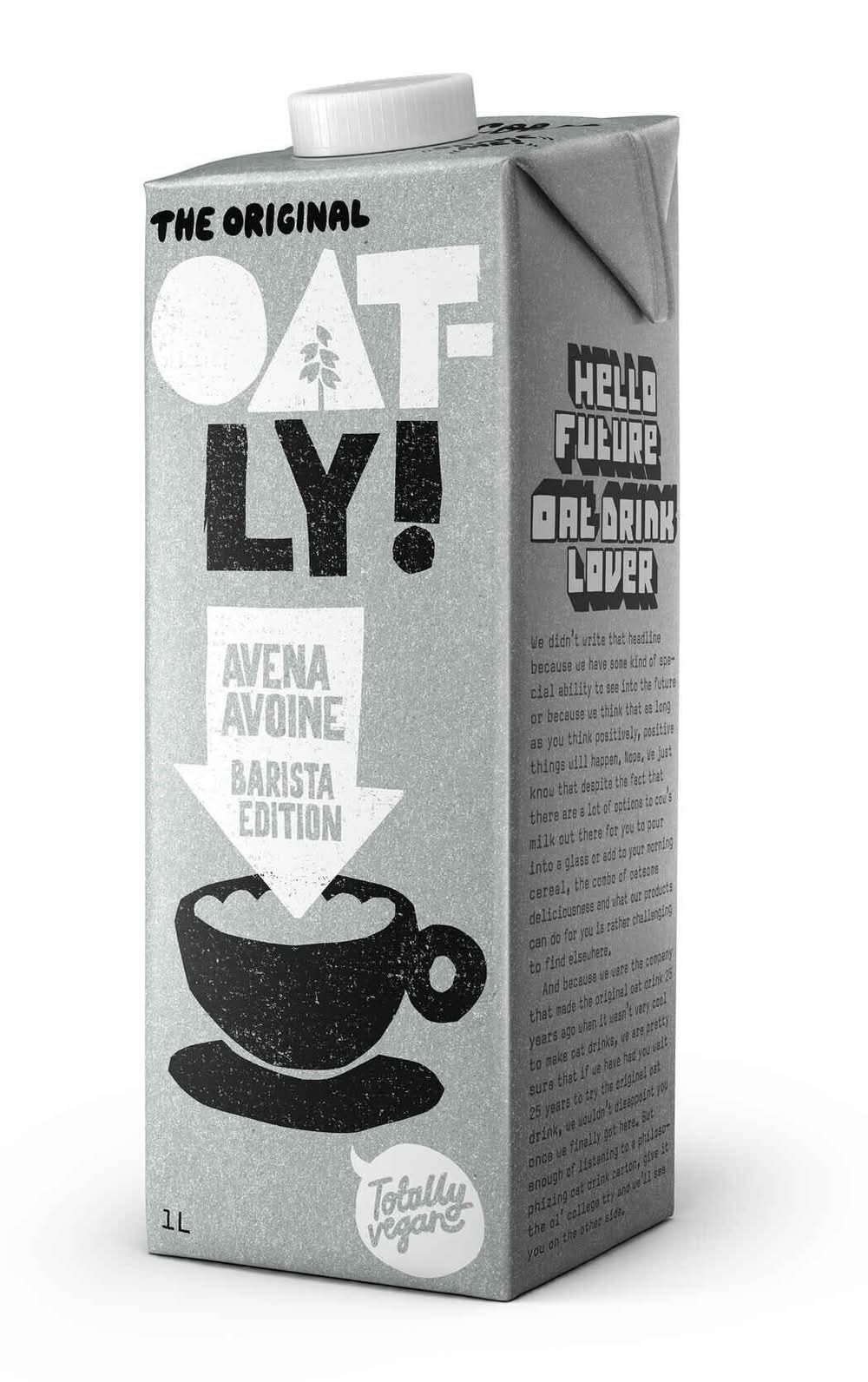 Bebida Vegetal de Aveia Barista Oatly (emb. 1 lt)