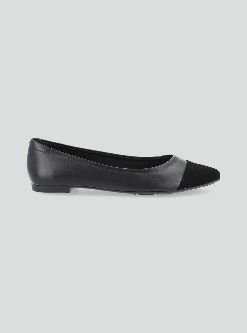 Marittimo ballerina comfort detalle metálico mujer negro 't 39