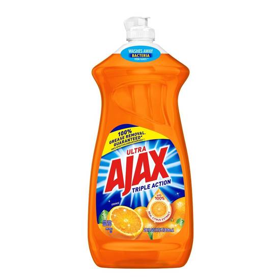 Ajax Ultra Triple Action Orange Liquid Dish Soap (12.6 oz)