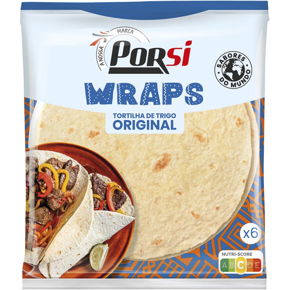 PorSi - 6 Wraps 360G