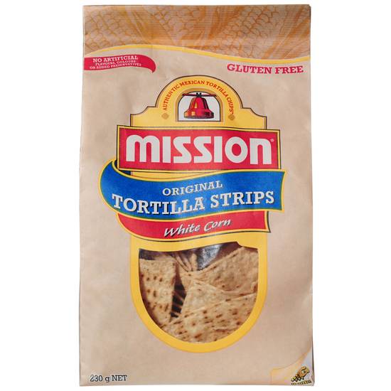 Mission Original Tortilla White Corn Strips