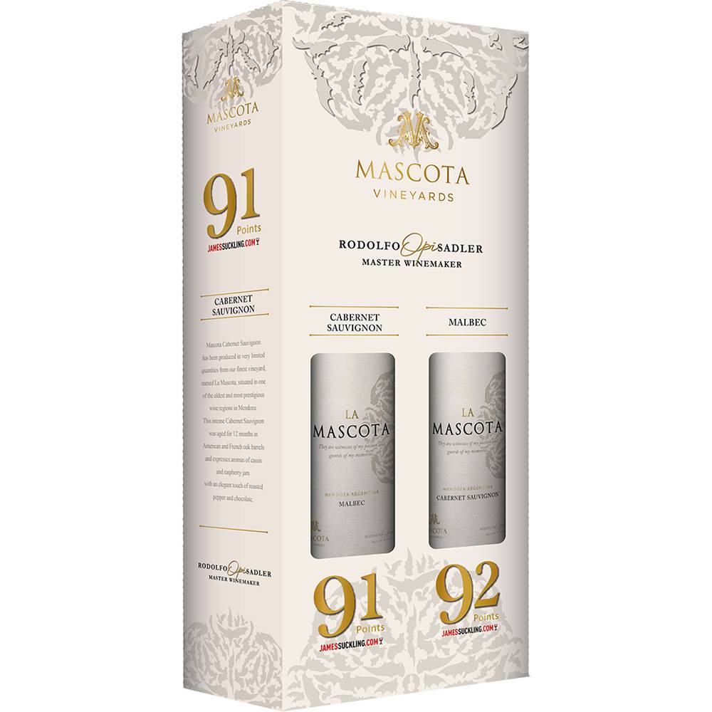 Mascota Vineyards La Mascota Giftpack Wine (2 x 750 ml)