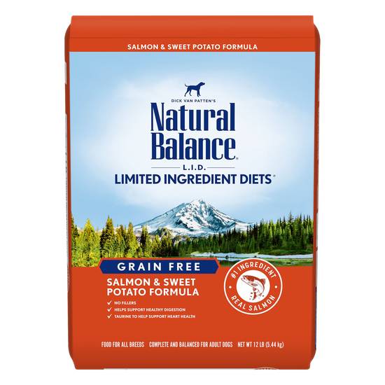 Natural Balance L.i.d. Grain Free Salmon & Sweet Potato Formula Dog Food