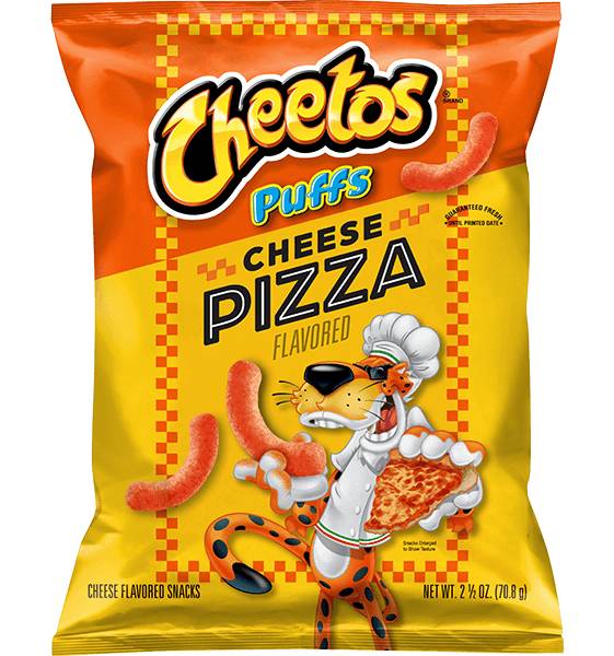 Cheetos Puffs Cheese Pizza Flavored Snack 2.5oz