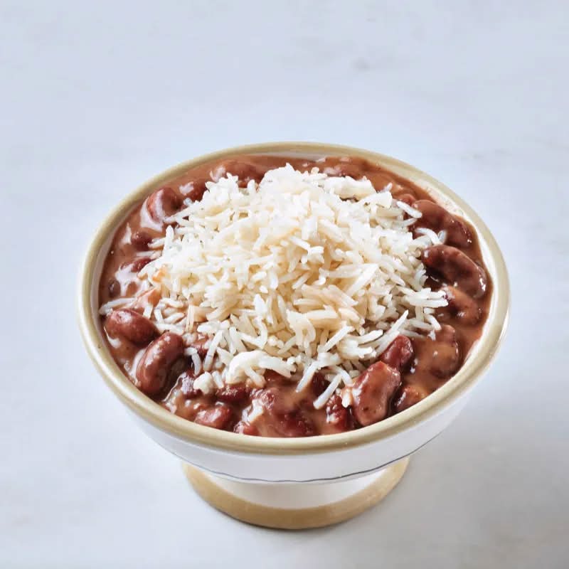 Krispy Krunchy Chicken - Red Beans & Rice