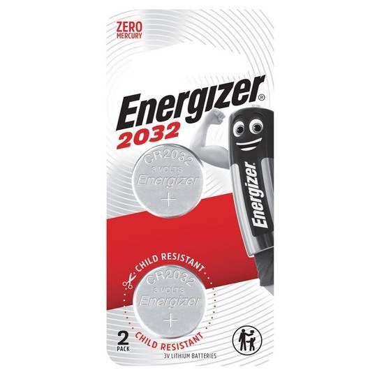Energizer Specialty Battery 2032 2pk