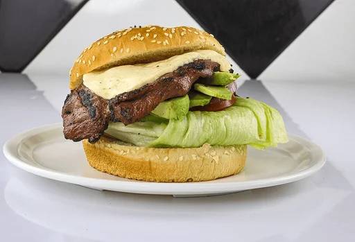 Hamburguesa de Arrachera