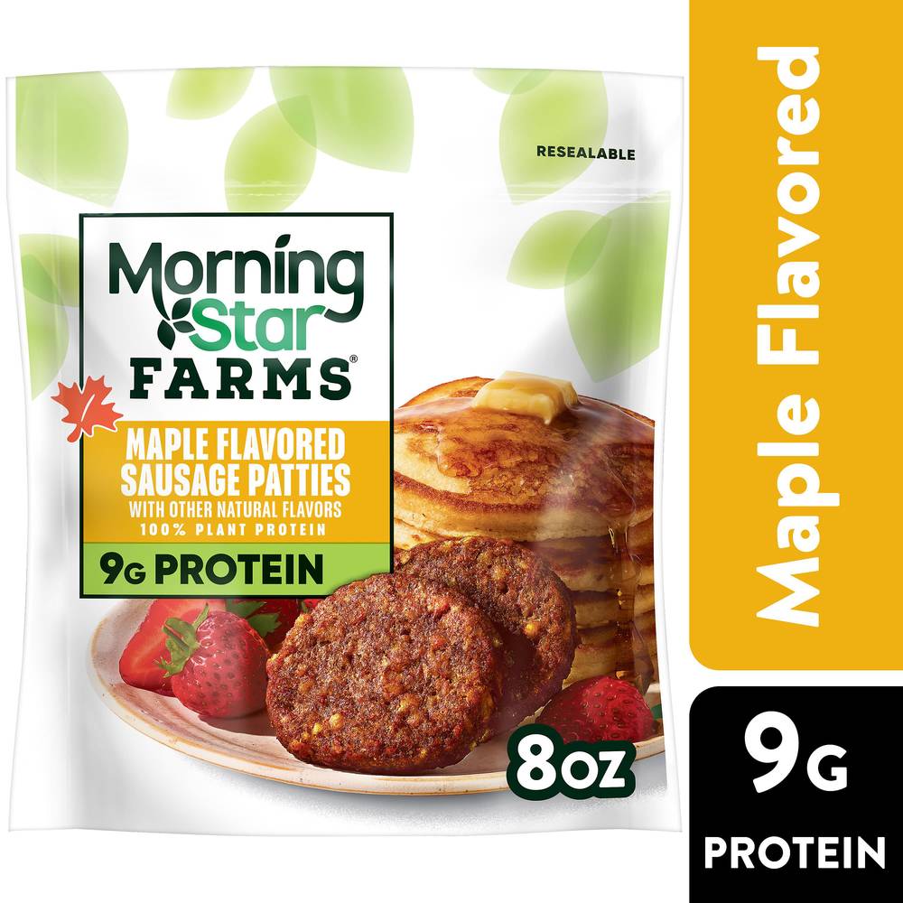 MorningStar Farms Veggie Maple Flavored Sausage Patties (8 oz)