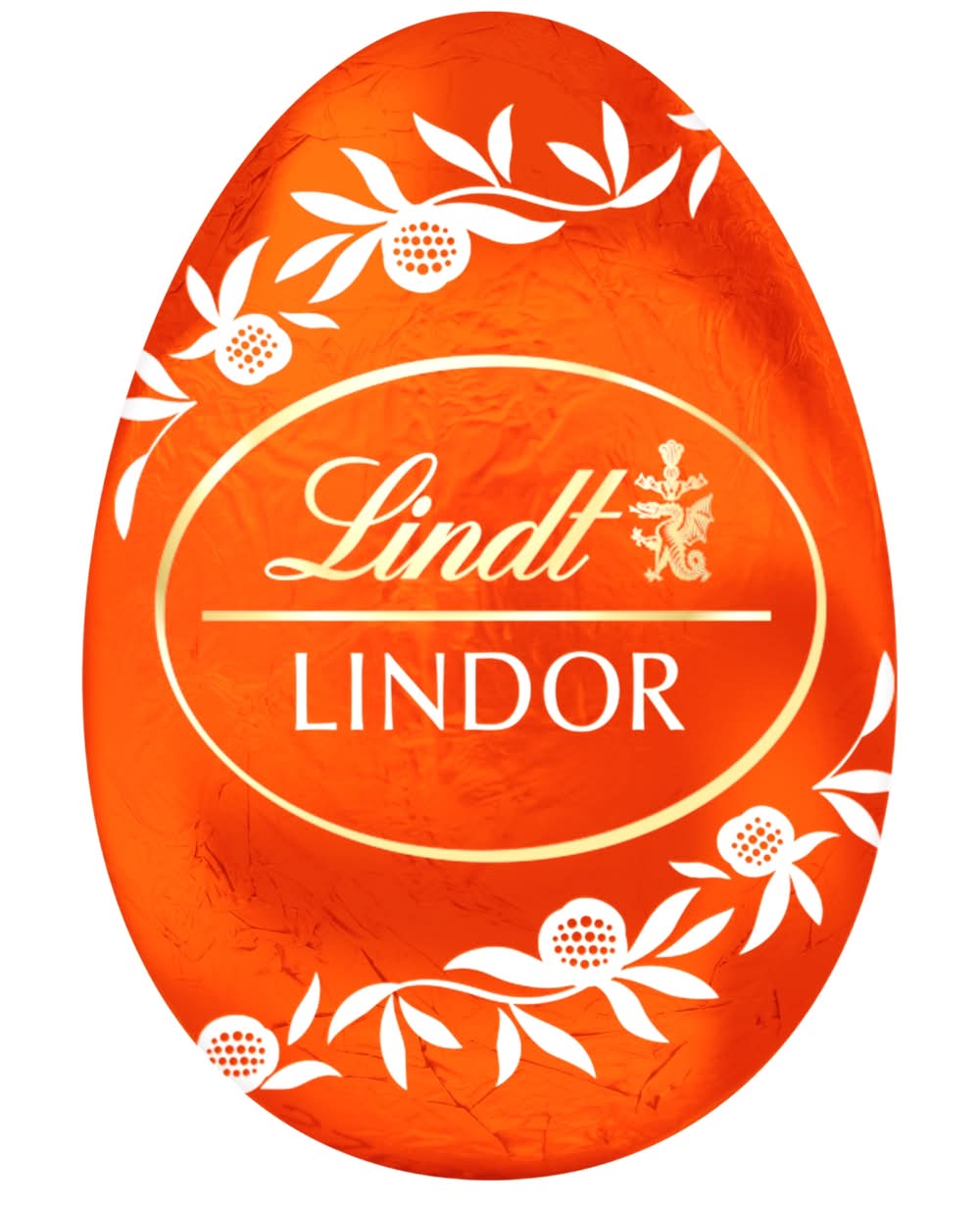 Lindt Lindor Filled Egg Milk Orange 28g